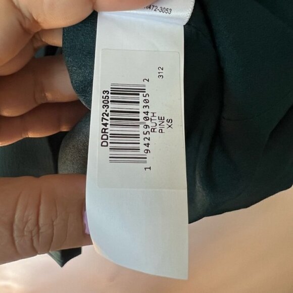 NWOT - Dress the Population, Women’s Ruth Bodycon Midi Dress - Pine. Size: XS - Picture 9 of 16